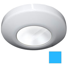 i2Systems Profile P1100 1.5W Surface Mount Light - Blue - White Finish P1100Z-31E