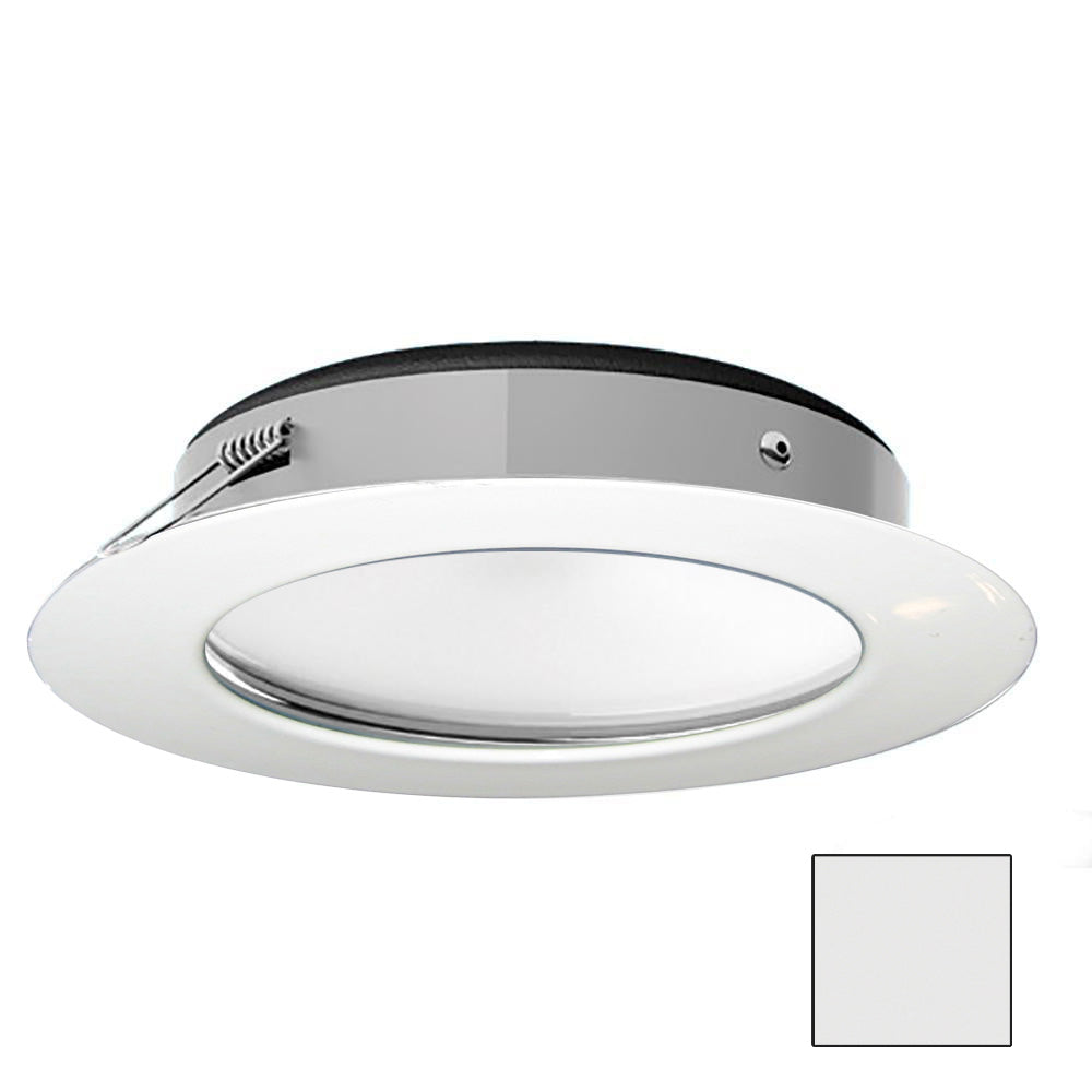 i2Systems Apeiron Pro XL A526 - 6W Spring Mount Light - Cool White - White Finish A526-31AAG