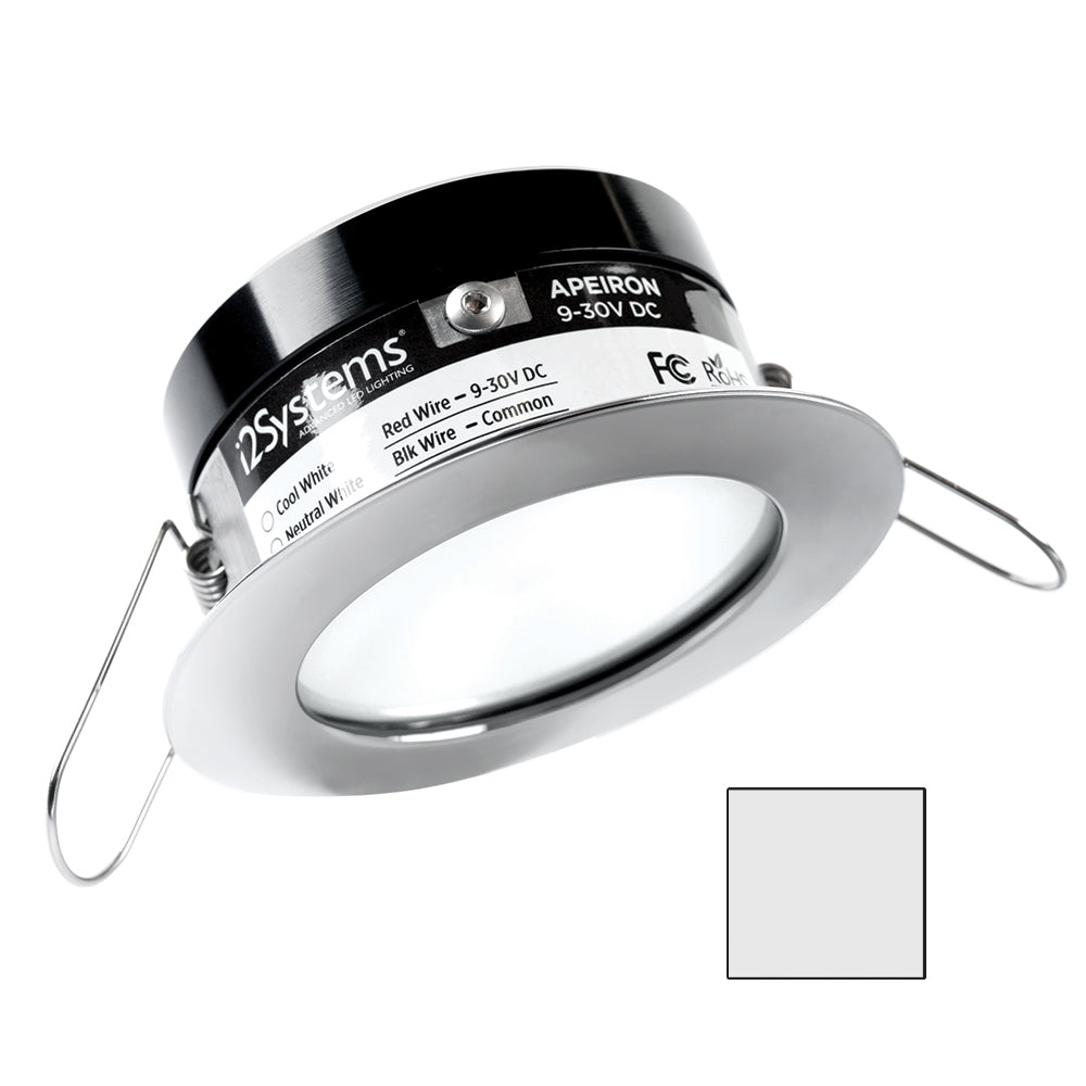 i2Systems Apeiron A503 3W Spring Mount Light - Cool White - White Finish A503-11AAG