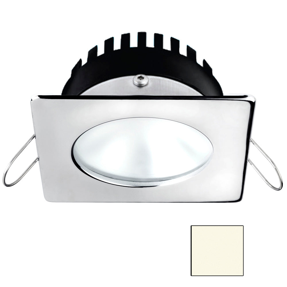i2Systems Apeiron A506 6W Spring Mount Light - Square/Round - Neutral White - Polished Chrome Finish A506-12BBD