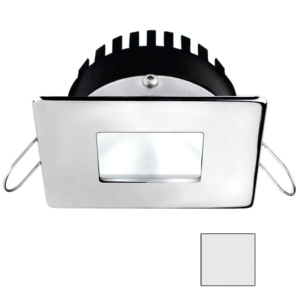 i2Systems Apeiron A506 6W Spring Mount Light - Square/Square - Cool White - Polished Chrome Finish A506-14AAG