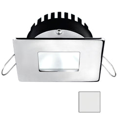 i2Systems Apeiron A506 6W Spring Mount Light - Square/Square - Cool White - Polished Chrome Finish A506-14AAG