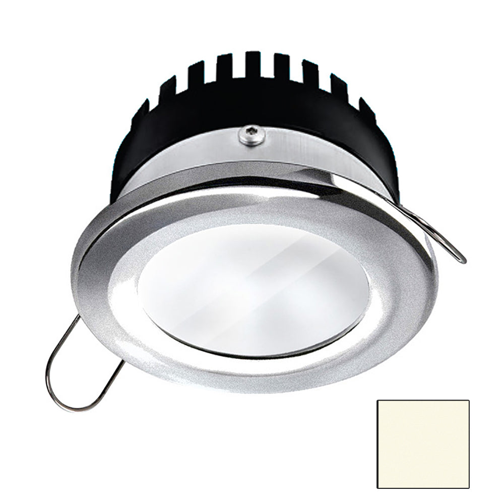 i2Systems Apeiron PRO A506 - 6W Spring Mount Light - Round - Neutral White - Brushed Nickel Finish A506-41BBD