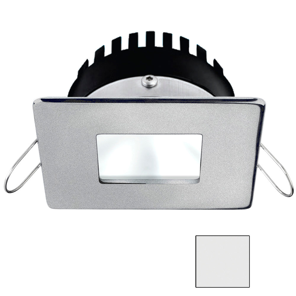 i2Systems Apeiron PRO A506 - 6W Spring Mount Light - Square/Square - Cool White - Brushed Nickel Finish A506-44AAG