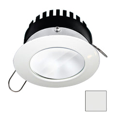 i2Systems Apeiron PRO A506 - 6W Spring Mount Light - Round - Cool White - White Finish A506-31AAG