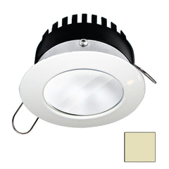 i2Systems Apeiron PRO A506 - 6W Spring Mount Light - Round - Warm White - White Finish A506-31CBBR