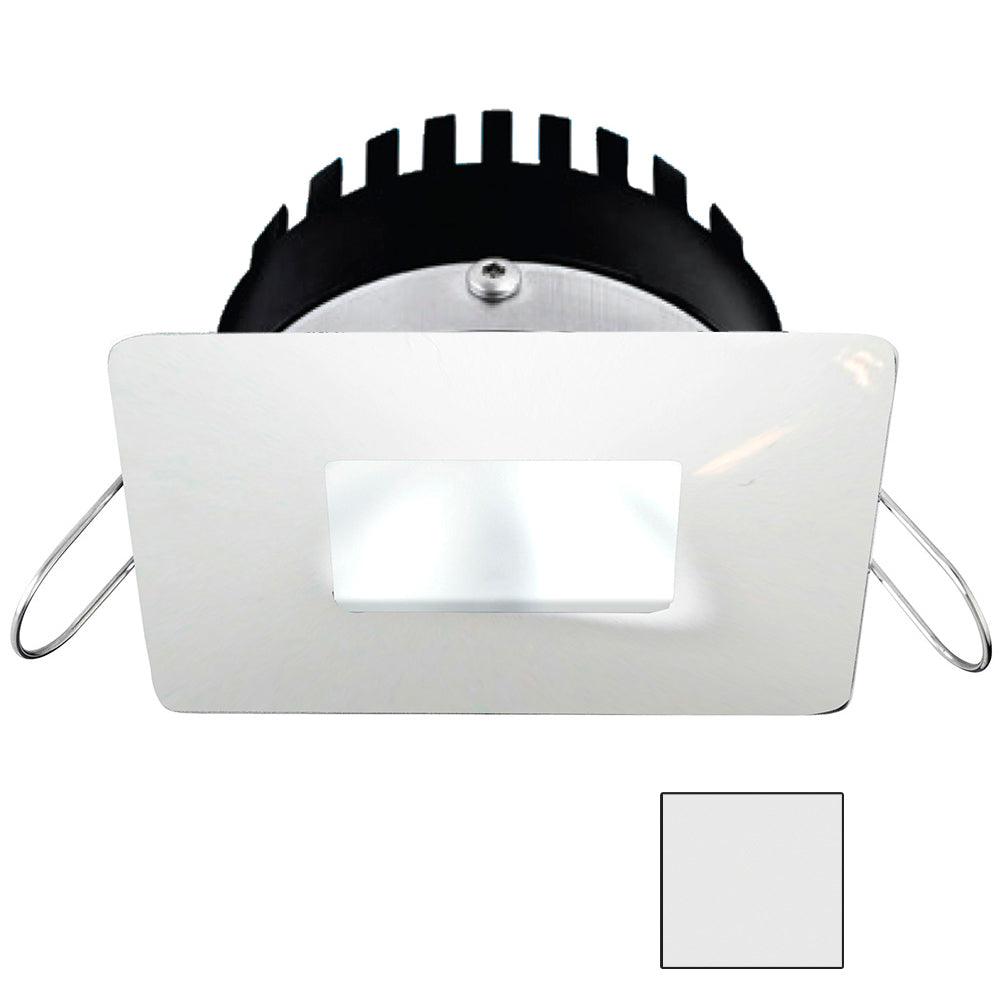 i2Systems Apeiron PRO A506 - 6W Spring Mount Light - Square/Square - Cool White - White Finish A506-34AAG