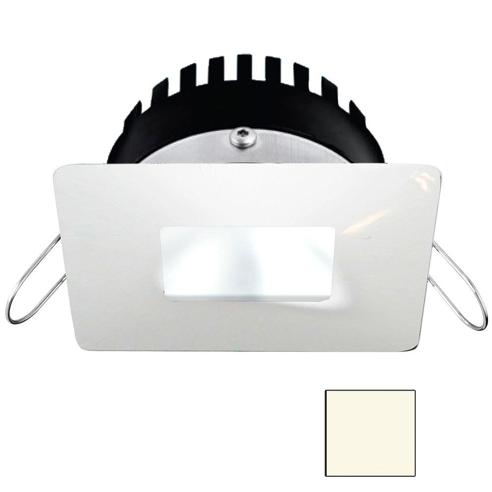 i2Systems Apeiron PRO A506 - 6W Spring Mount Light - Square/Square - Neutral White - White Finish A506-34BBD