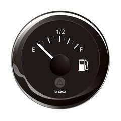 Veratron 52MM (2-1/16") ViewLine Tank Level Gauge E/F - 3-180 Ohm - Black Dial & Bezel A2C59514091