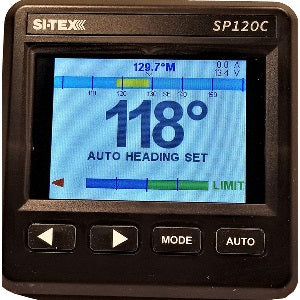 SI-TEX SP-120 Color System w/Rudder Feedback w/o Drive Unit SP120C-RF-1