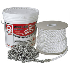 Quick Anchor Rode 20' - 7mm Chain - 100' - 1/2" 3 Plait Rope FVC070312210Q00
