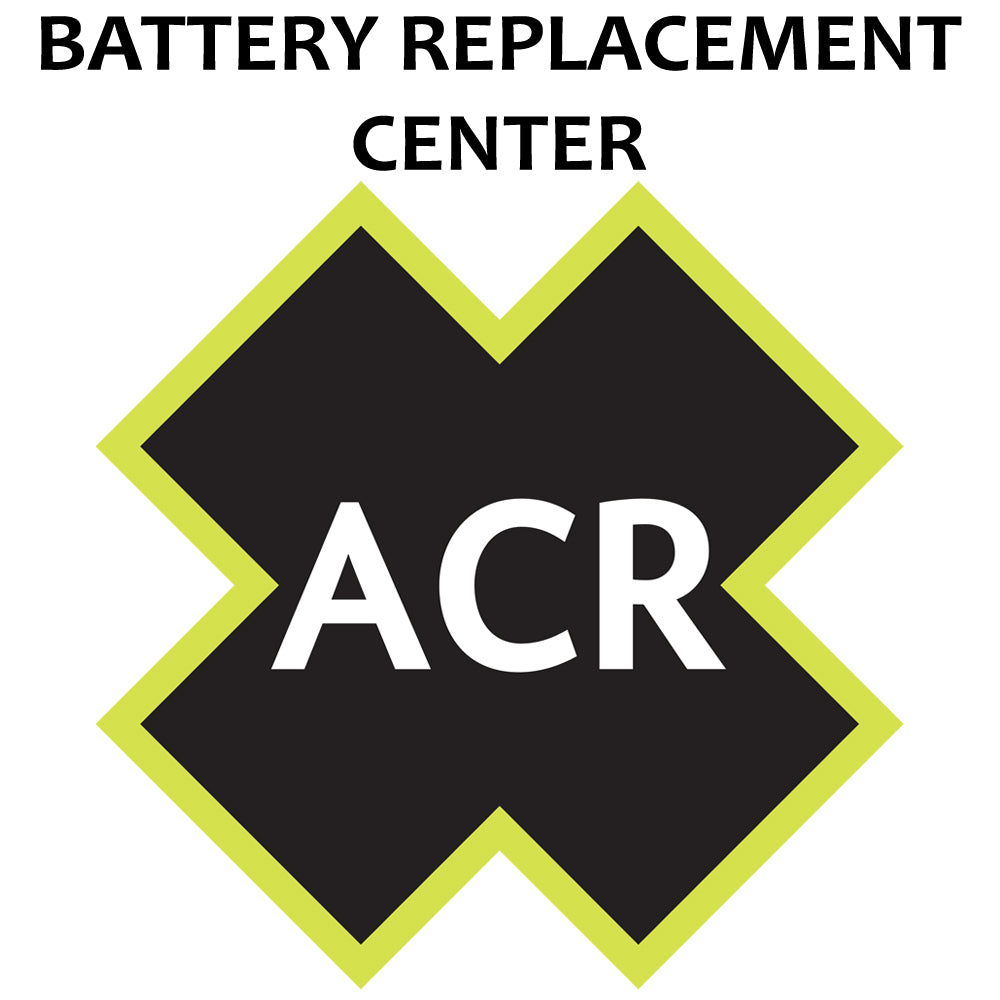 ACR FBRS 400/410/425/435 Battery Replacement Service f/400 Series PLB's 1105.91