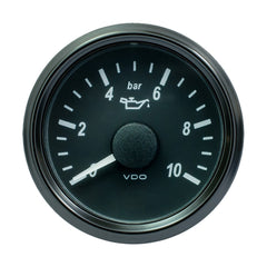 VDO SingleViu 52mm (2-1/16") Oil Pressure Gauge - 10 Bar - 0-180 Ohm A2C3833170030