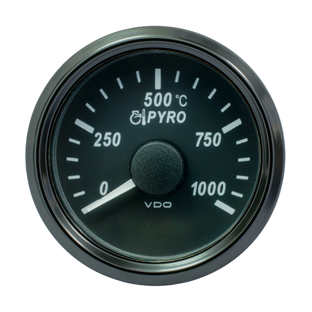 VDO SingleViu 52mm (2-1/16") Exhaust Gas Temp. Gauge - 1000-DegC A2C3833050030