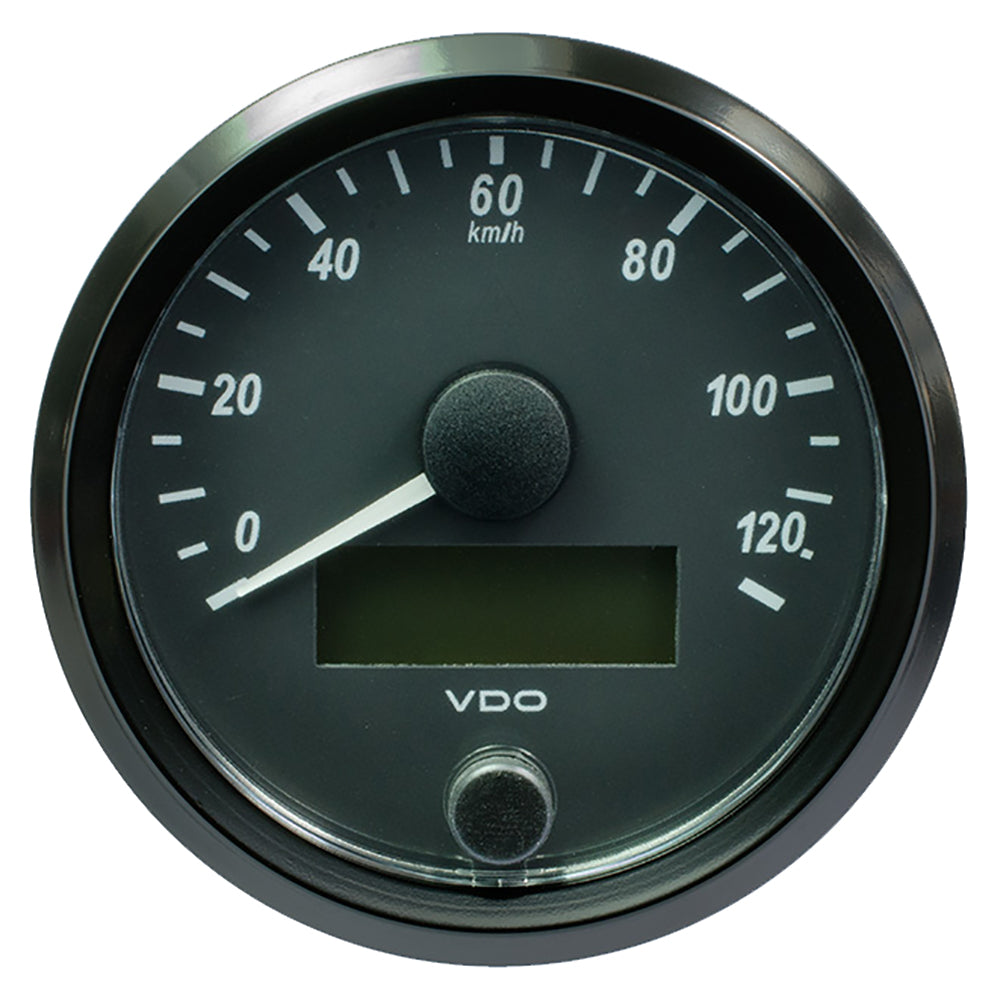 VDO SingleViu 80mm (3-1/8") Speedometer - 120 KM/H A2C3832910030