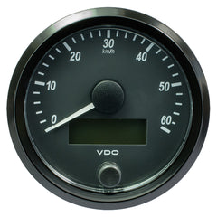 VDP SingleViu 80mm (3-1/8") Speedometer - 60 KM/H A2C3832890030
