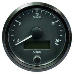 VDO SingleViu 80mm (3-1/8") Tachometer - 2000 RPM A2C3832960030