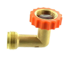 Valterra A01-0020VP Lead-Free Brass Hose Saver - 90-Deg
