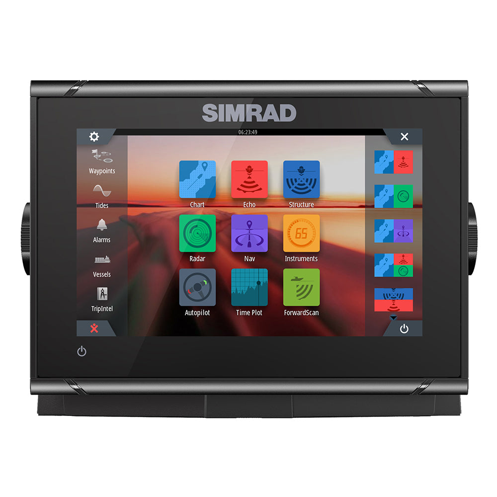 Simrad 000-14078-002 GO7 XSR Chartplotter/Fishfinder w/C-MAP Discover Chart - No Transducer