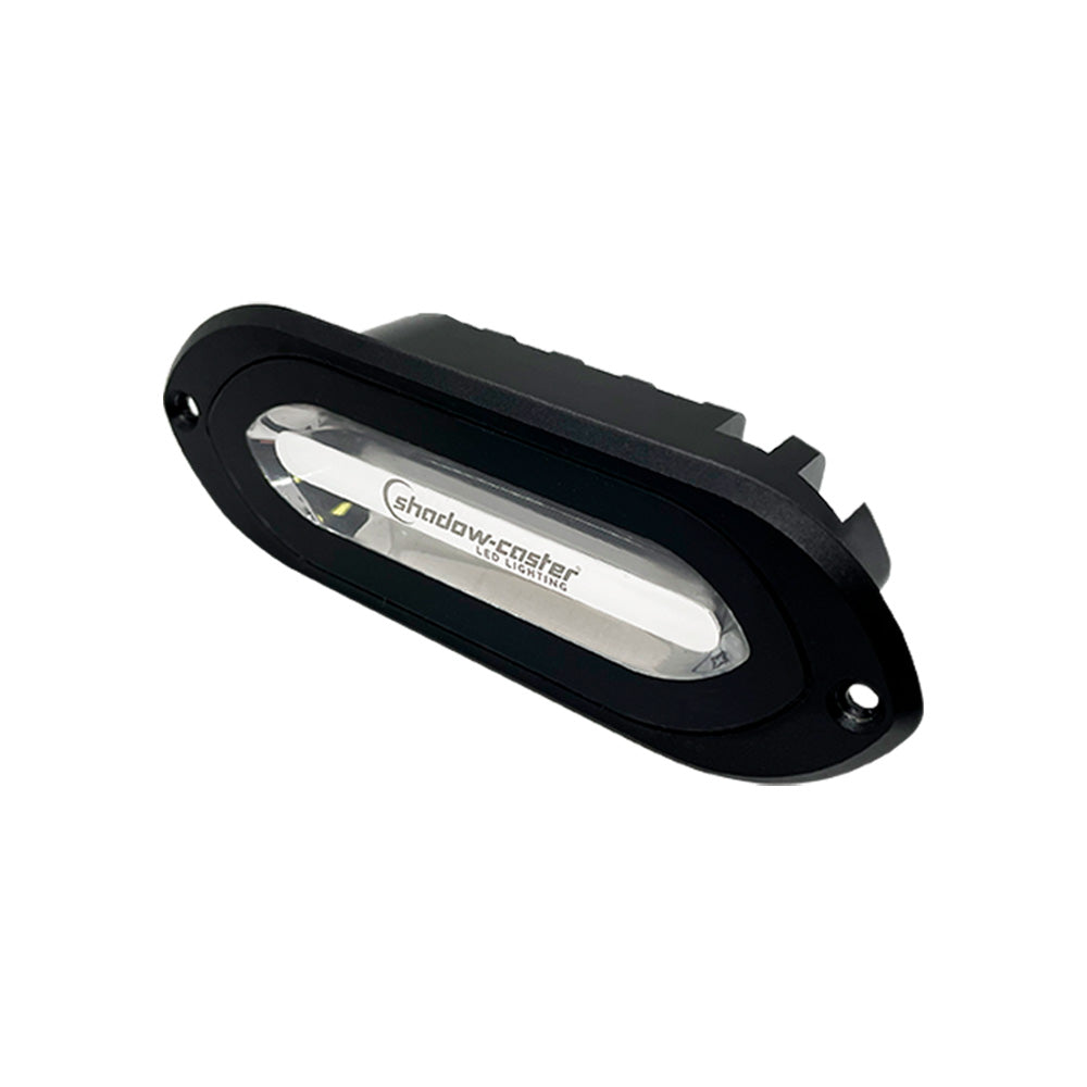 Shadow-Caster SCM-SLF-CC-BK SCM-SL Series Flush Mount Spreader Light -Black Housing - Full-Color