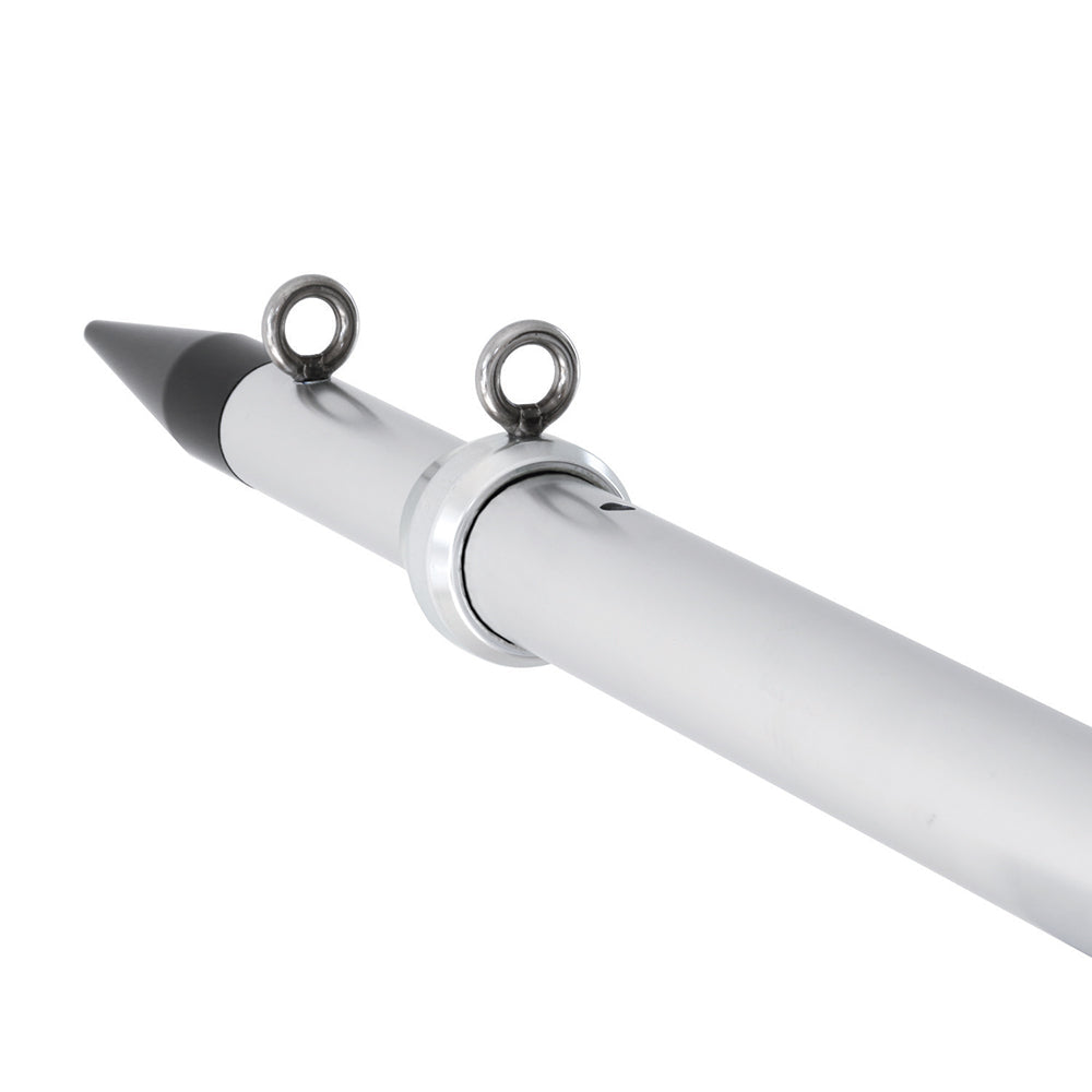 Tigress 88922 XD Telescoping Aluminum Center Outrigger Pole - 12" - Silver