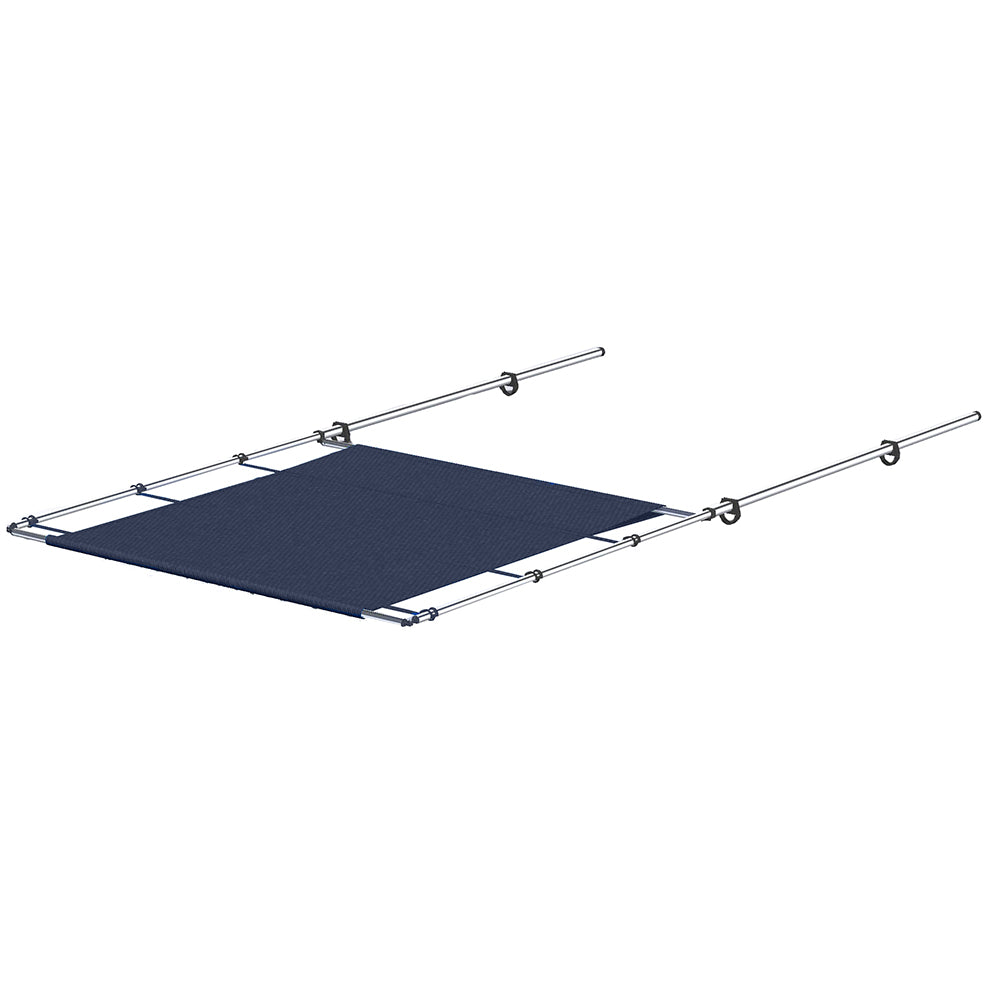 SureShade PTX Power Shade - 57" Wide - Stainless Steel - Navy 2021026254