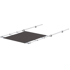 SureShade PTX Power Shade - 63" Wide - Stainless Steel - Grey 2021026259