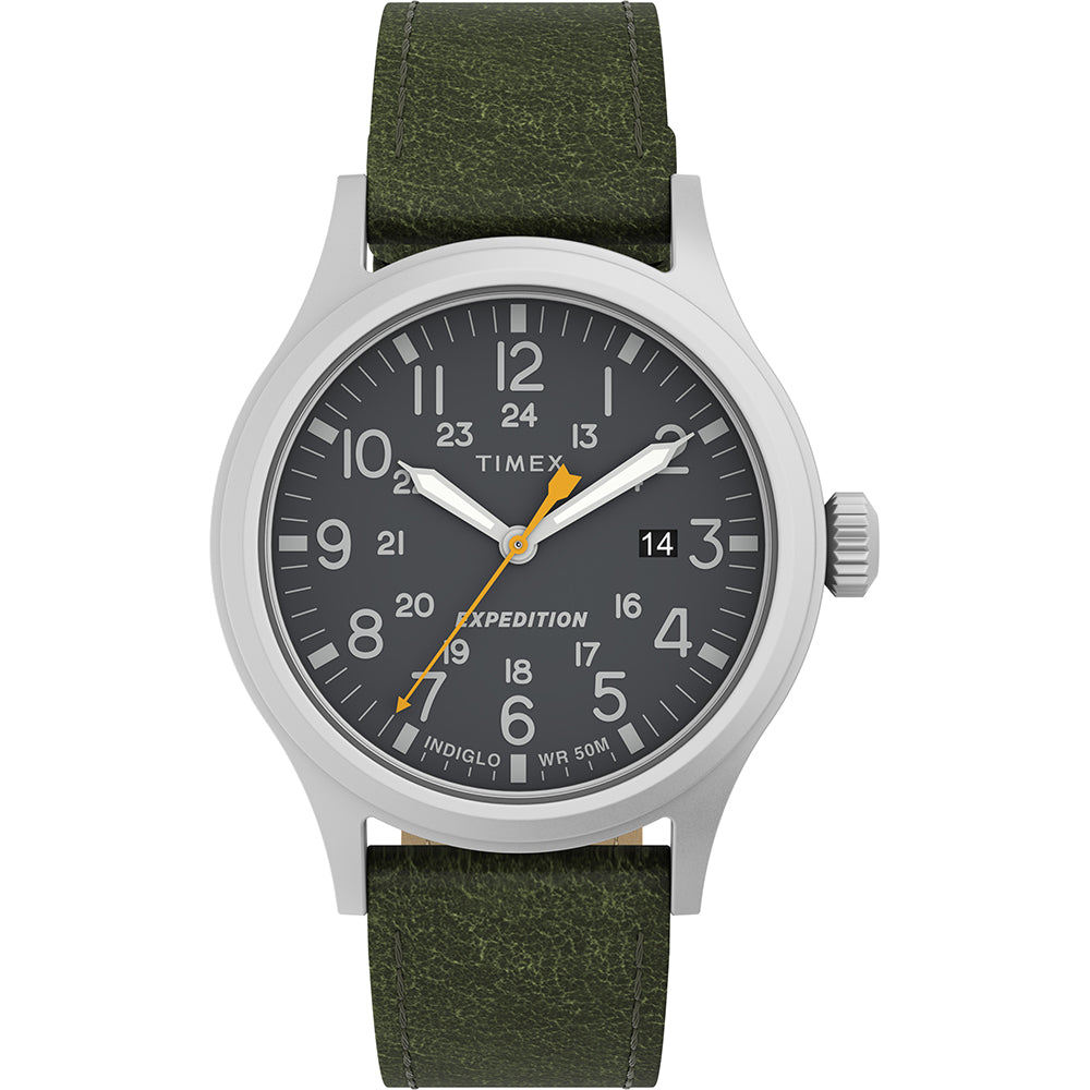 Timex Expedition Scout - Black Dial - Green Strap TW4B22900JV