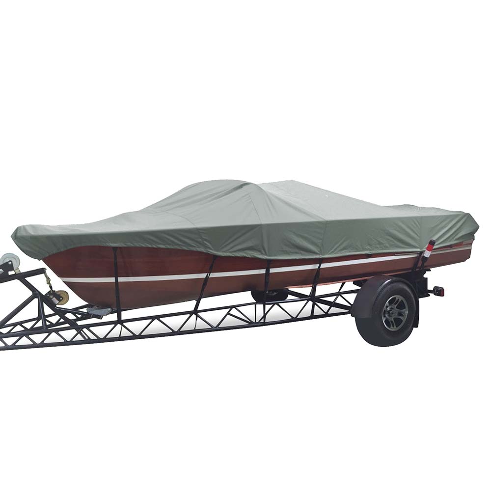 Carver Sun-DURA Styled-to-Fit Boat Cover f/21.5' Tournament Ski Boats - Grey 74102S-11