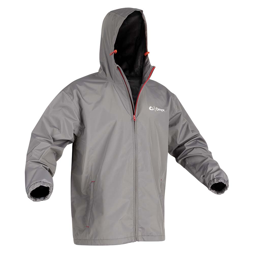 Onyx Essential Rain Jacket - Large - Grey 502900-701-040-22