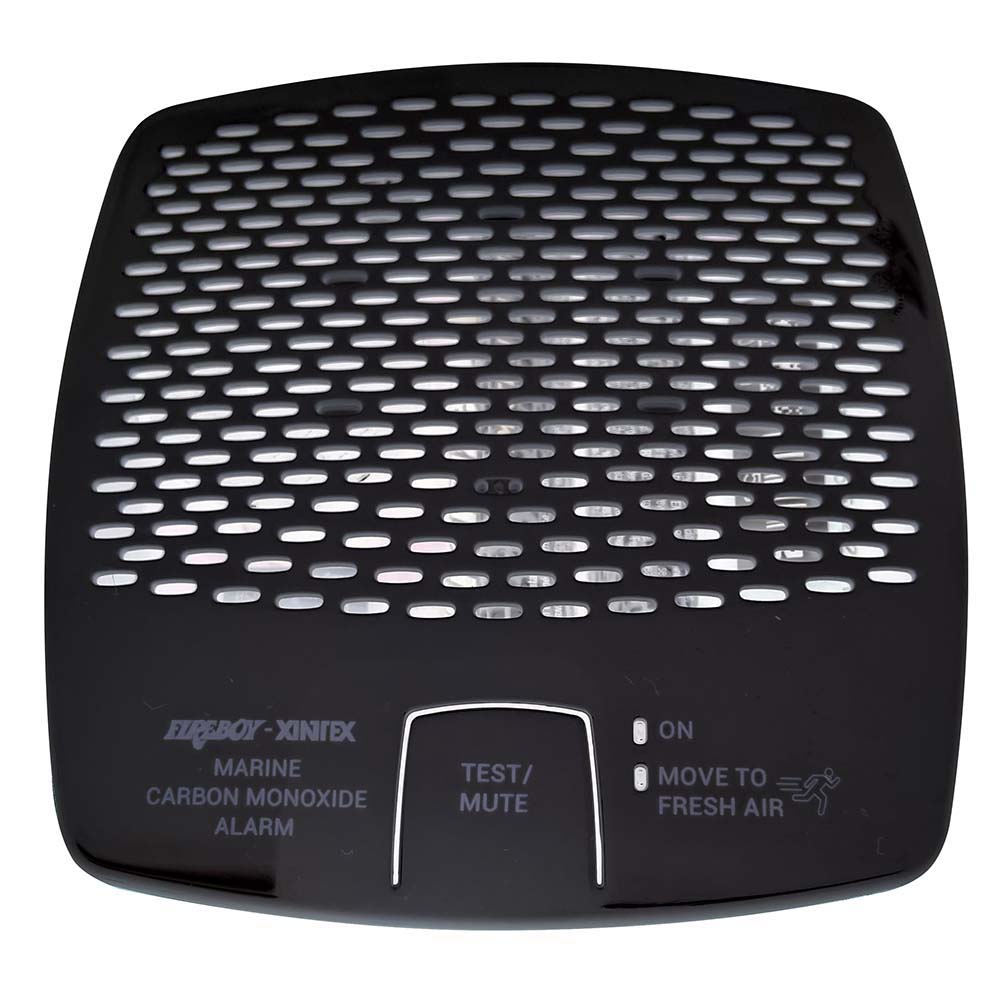 Fireboy-Xintex CO Alarm Internal Battery w/Interconnect - Black CMD6-MBR-BR