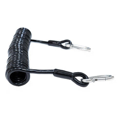 Tigress 88440-1 Heavy-Duty Coiled Safety Tether - 1200lbs