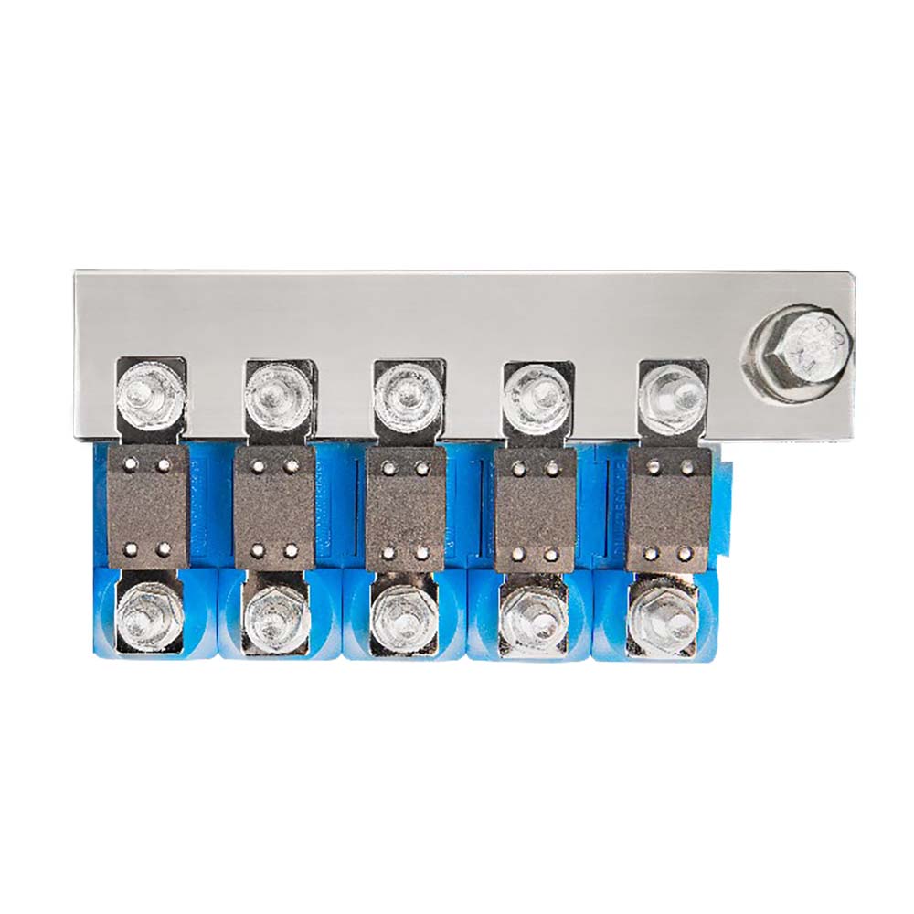 Victron Busbar to Connect 5 Mega Fuse Holders - Busbar Only Fuse Holders Sold Separately CIP100400060