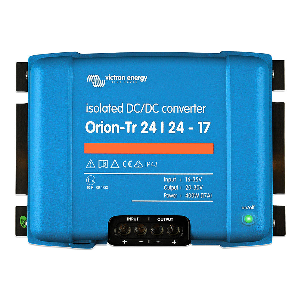 Victron ORI242441110 Orion-TR Isolated DC-DC Converter - 24 VDC to 24 VDC - 400W - 17AMP