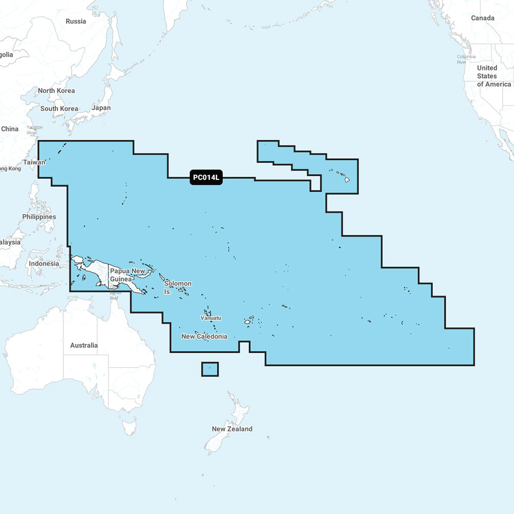 Navionics+ 010-C1358-30 NAPC014L - Pacific Islands