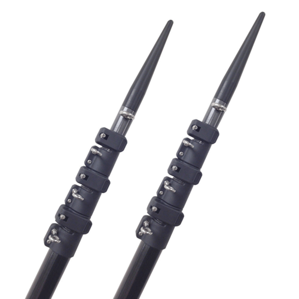 Lee's 24' Telescoping Carbon Fiber Outrigger Poles f/Sidewinder Mount CT3924