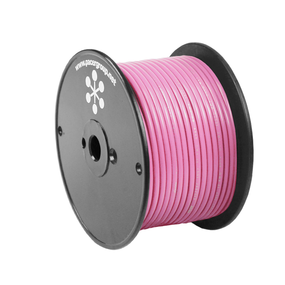 Pacer Pink 16 AWG Primary Wire - 100' WUL16PK-100