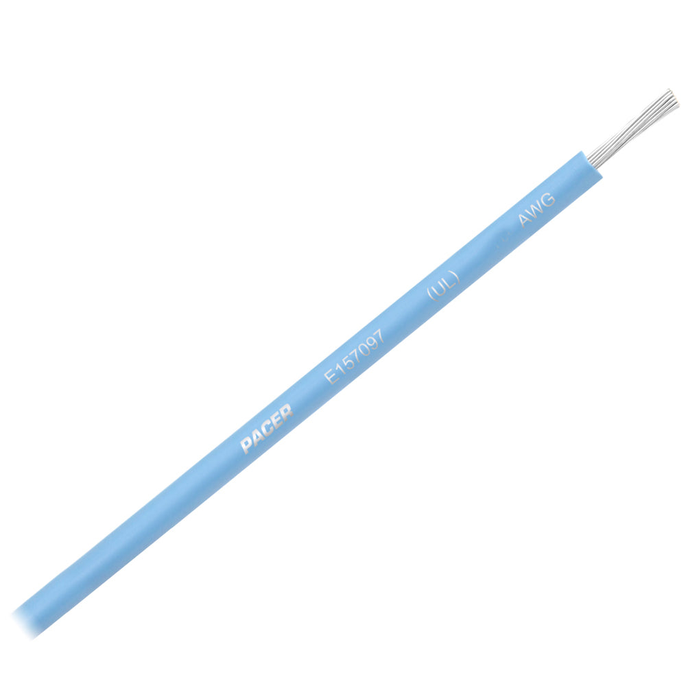 Pacer Light Blue 14 AWG Primary Wire - 25' WUL14LB-25