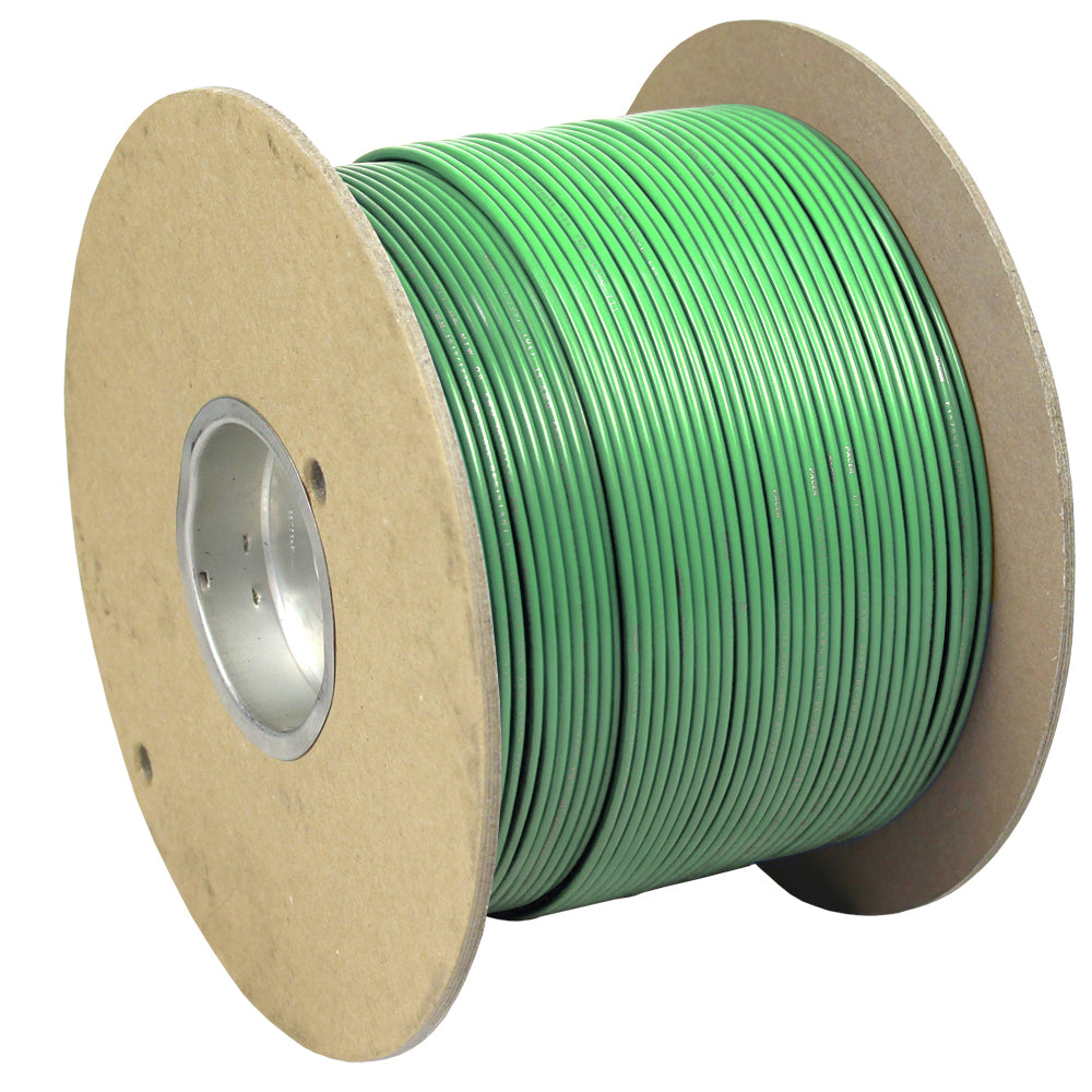 Pacer Light Green 14 AWG Primary Wire - 1,000' WUL14LG-1000