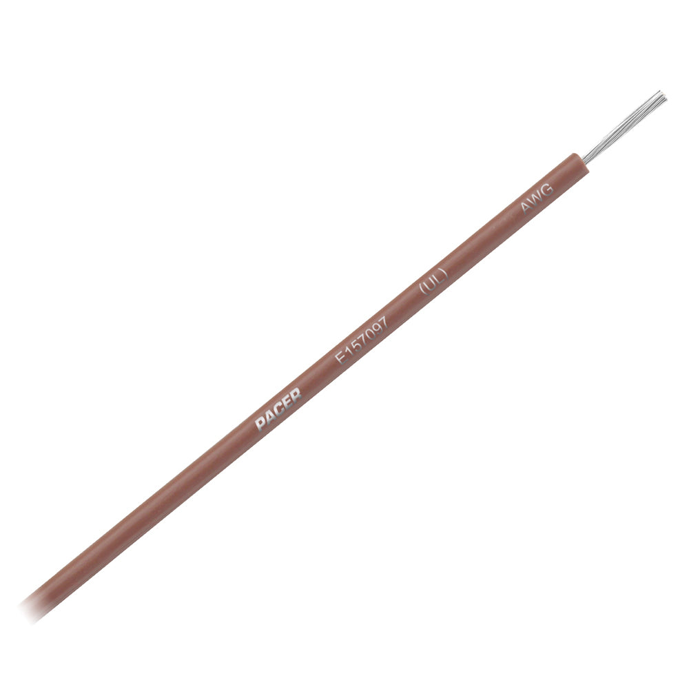 Pacer Brown 12 AWG Primary Wire - 25' WUL12BR-25