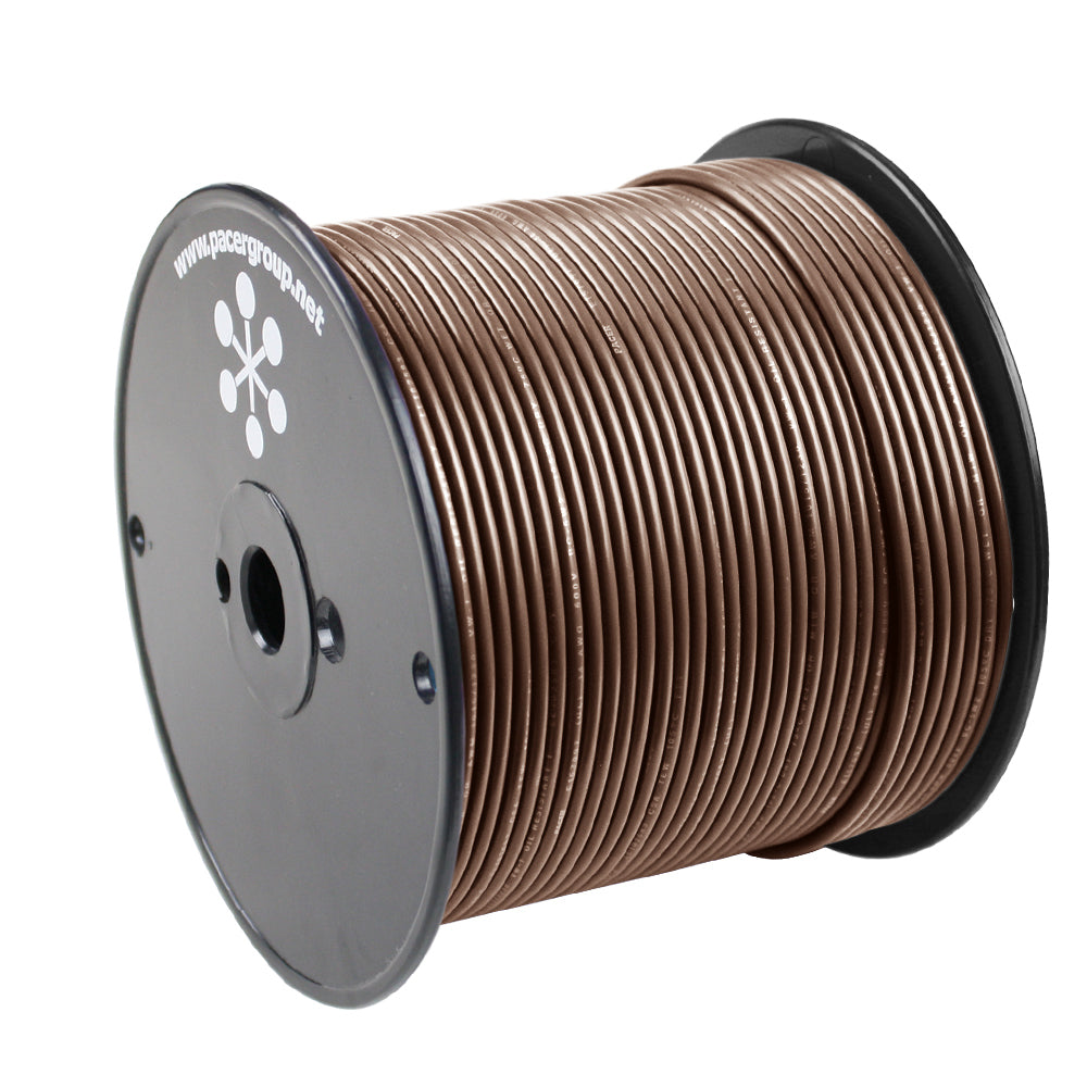 Pacer Brown 10 AWG Primary Wire - 500' WUL10BR-500