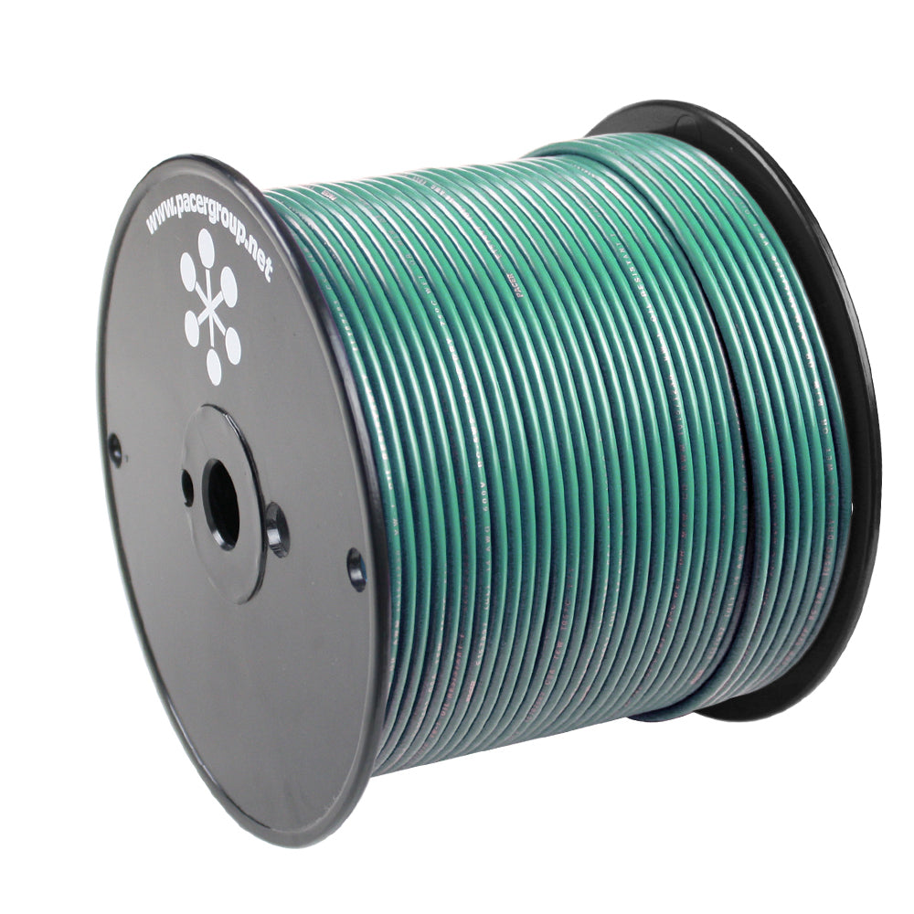 Pacer Green 10 AWG Primary Wire - 500' WUL10GN-500