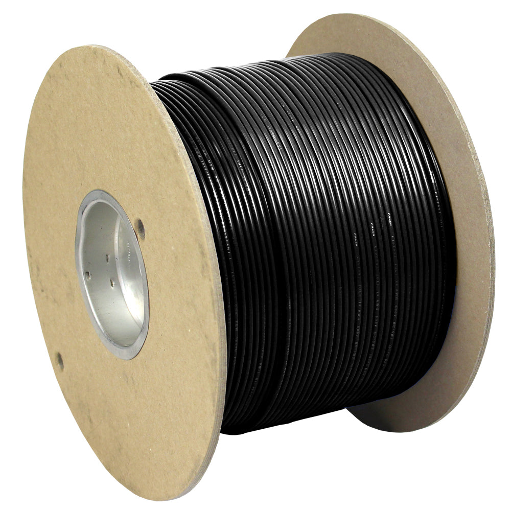 Pacer Black 8 AWG Primary Wire - 1,000' WUL8BK-1000
