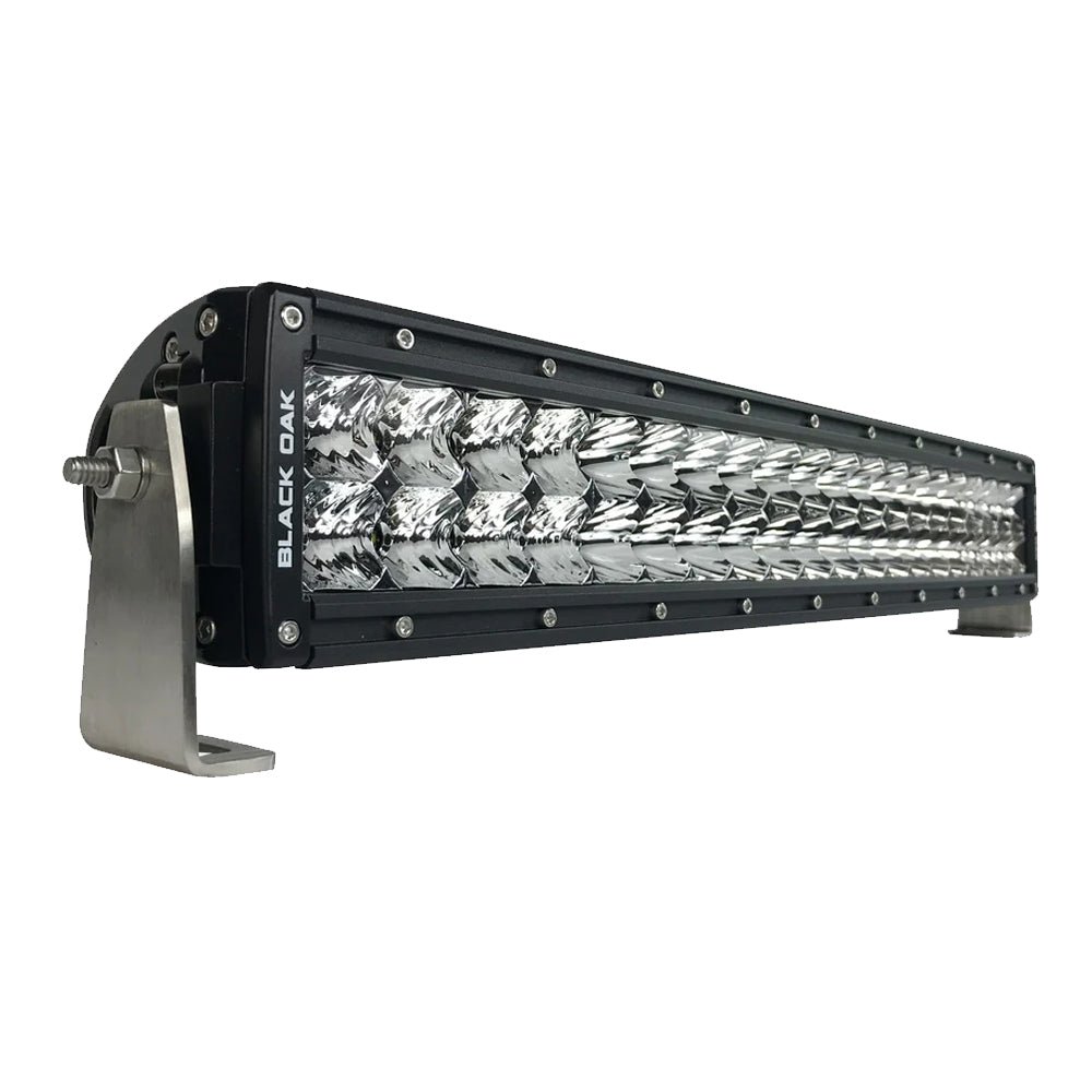Black Oak Pro Series Curved Double Row Combo 20" Light Bar - Black 20CC-D5OS