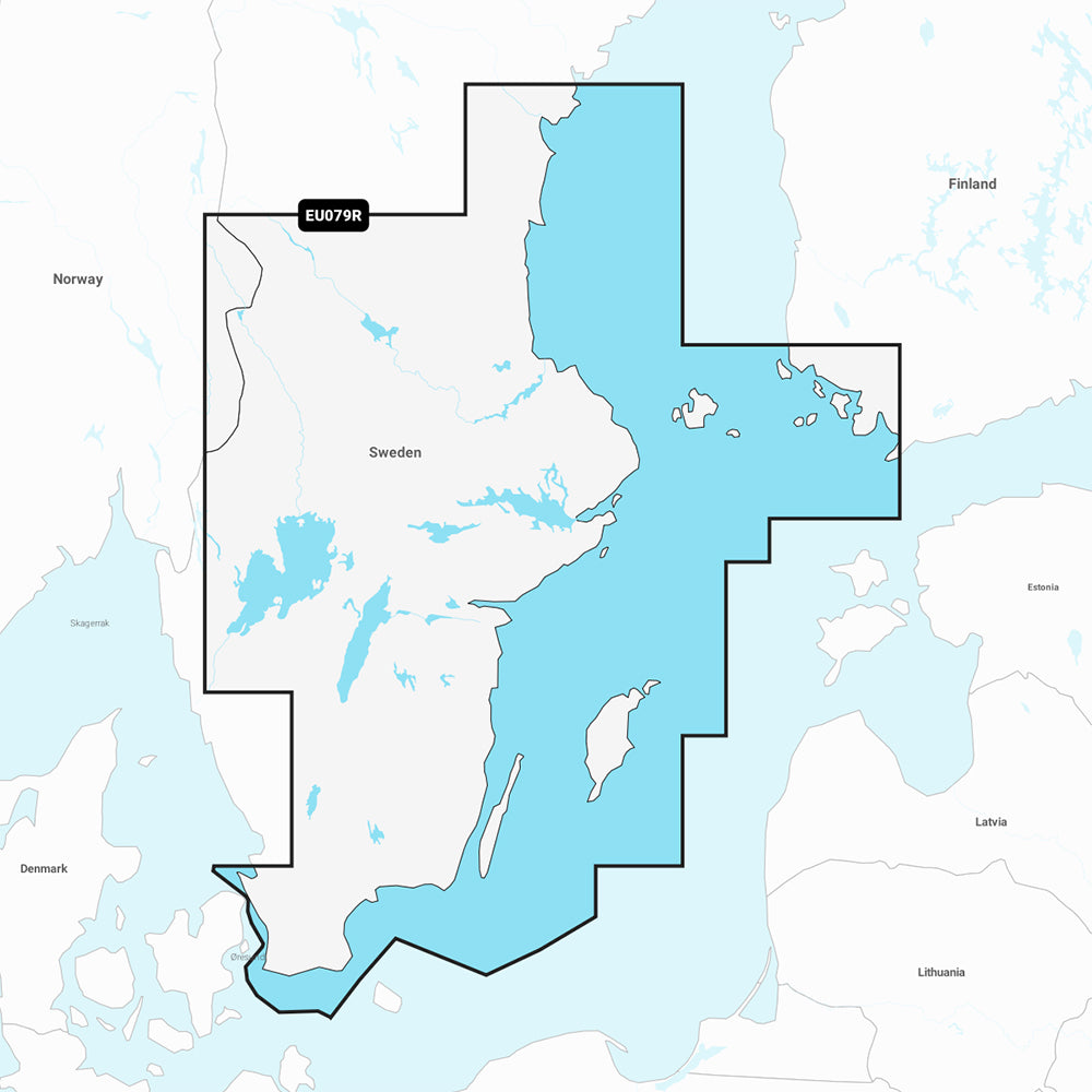 Garmin Navionics+ NSEU079R - Sweden, Southeast - Marine Chart 010-C1247-20