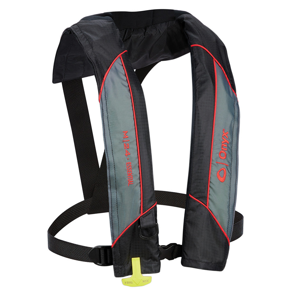 Onyx M-24 Essential Manual Inflatable Life Jacket - Red - Adult Universal 131200-100-004-23