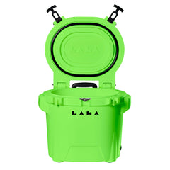 LAKA Coolers 1083 30 Qt Cooler w/Telescoping Handle & Wheels - Lime Green
