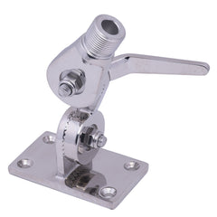 Whitecap S-1802BC Heavy-Duty Ratchet Antenna Mount - 316 Stainless Steel