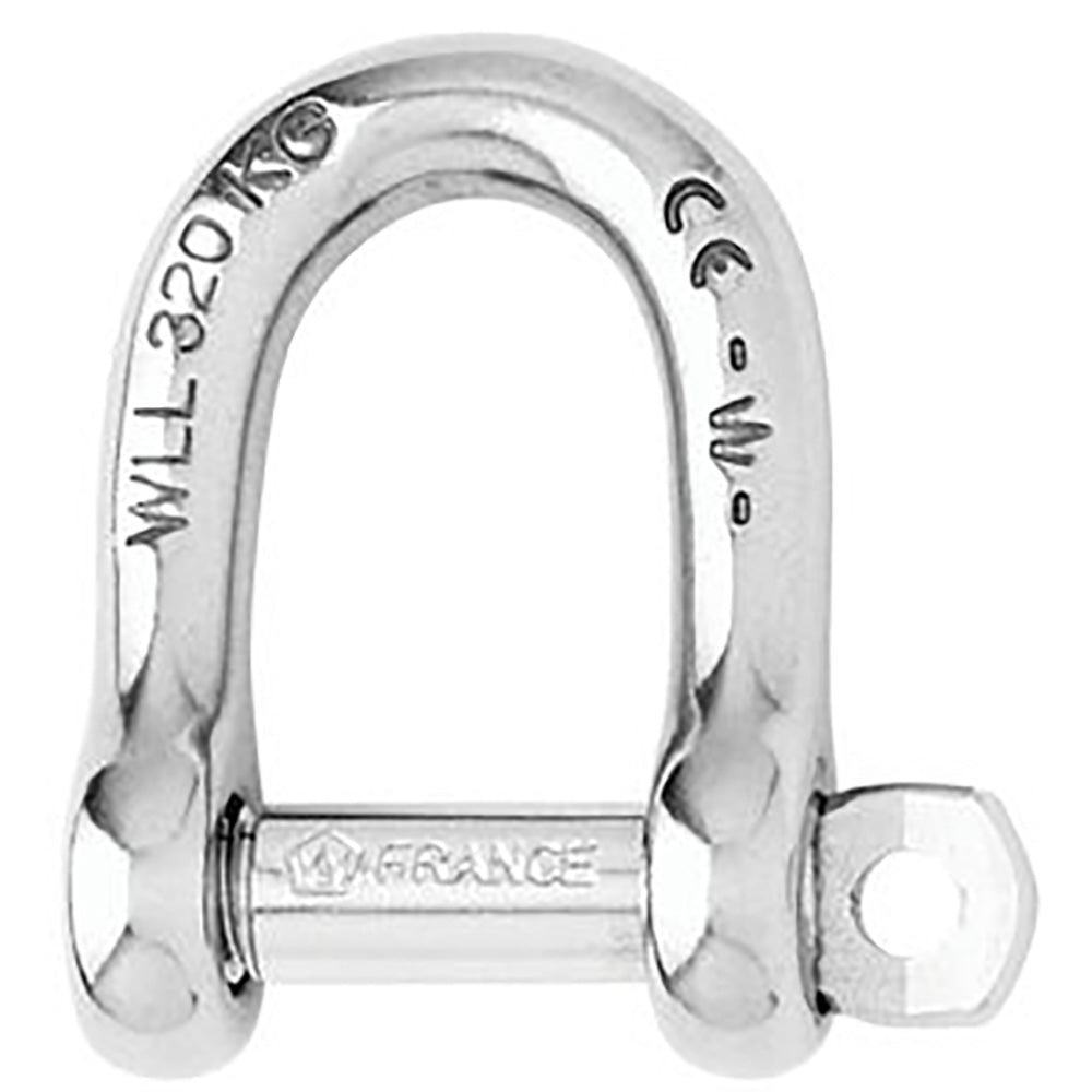 Wichard Not Self-Locking D Shackle - 14mm Diameter - 9/16" 01207