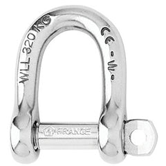 Wichard Not Self-Locking D Shackle - 14mm Diameter - 9/16" 01207